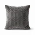 A&L °102 Velvet Cushion Cover - Geometric Modern Scatter Cushion