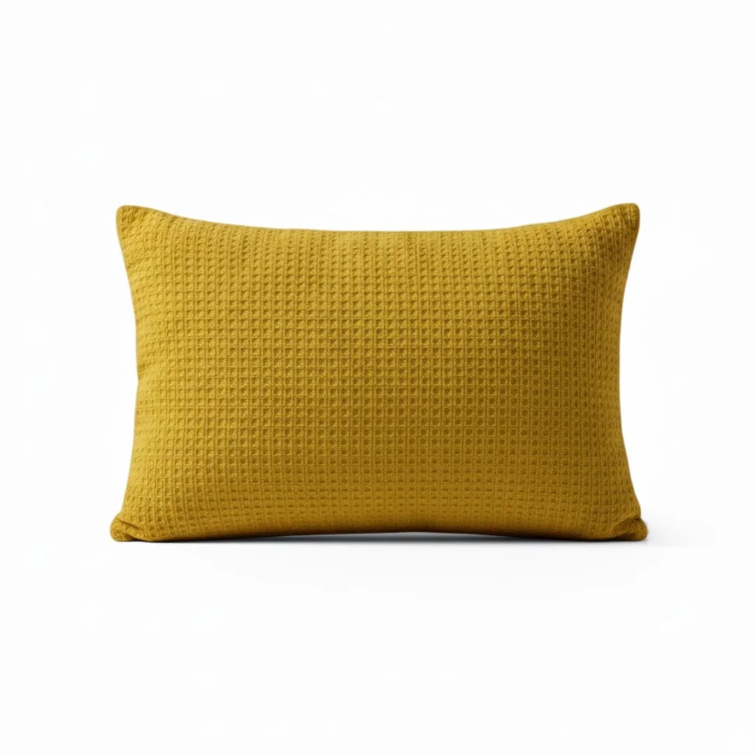 A&L °105 Textured Chenille Cushion Cover - Soft Waffle Weave