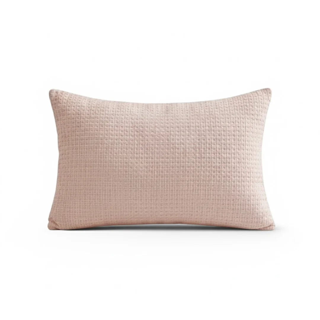 A&L °105 Textured Chenille Cushion Cover - Soft Waffle Weave