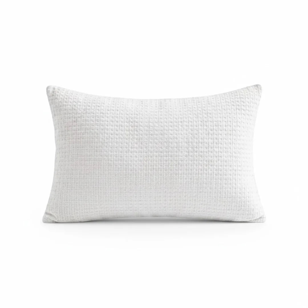 A&L °105 Textured Chenille Cushion Cover - Soft Waffle Weave