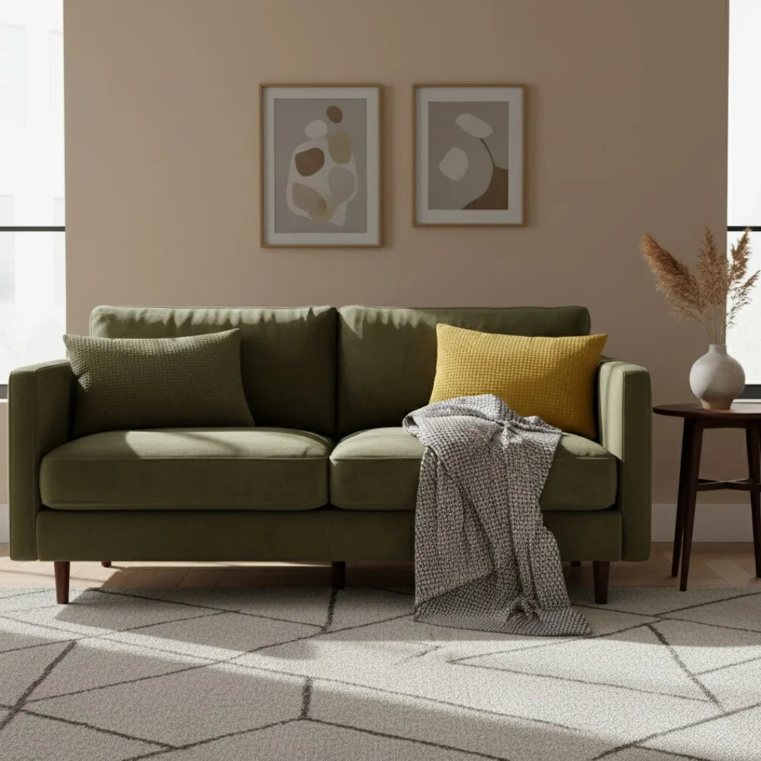 A&L °105 Textured Chenille Cushion Cover - Soft Waffle Weave