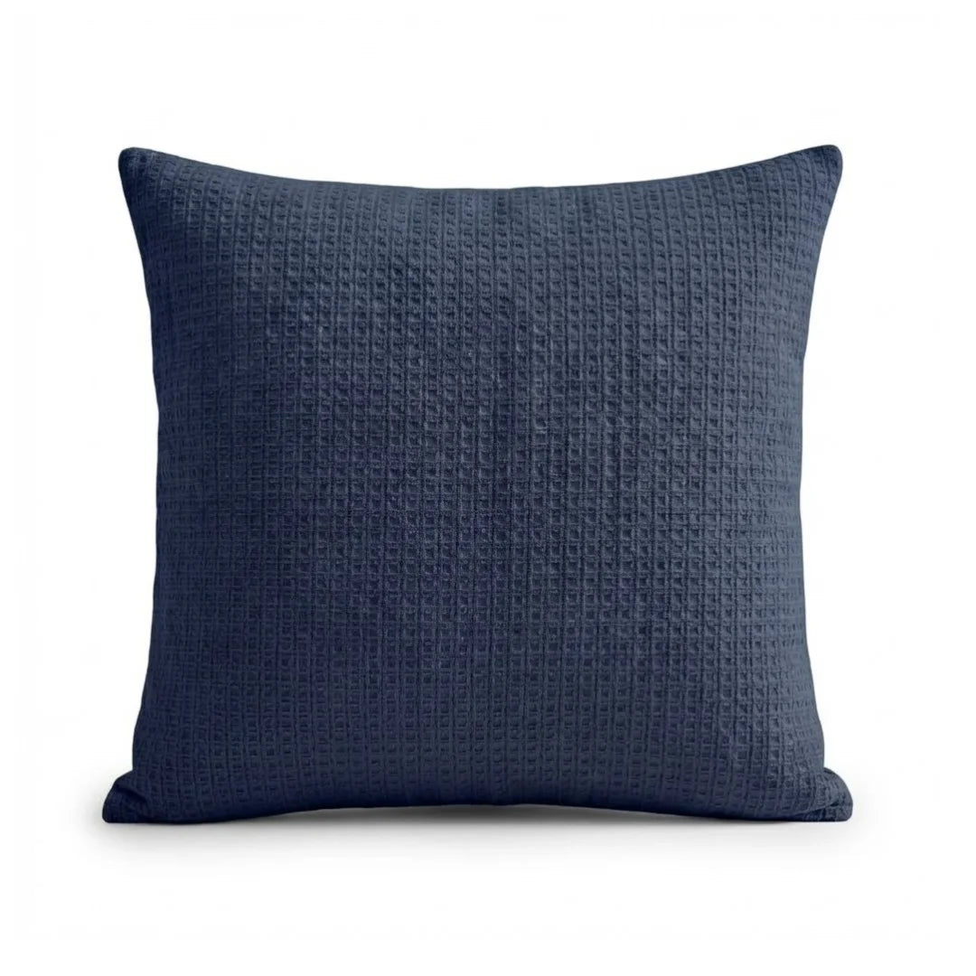 A&L °106 Textured Waffle Cushion Cover - Soft Chenille Sofa Cushion