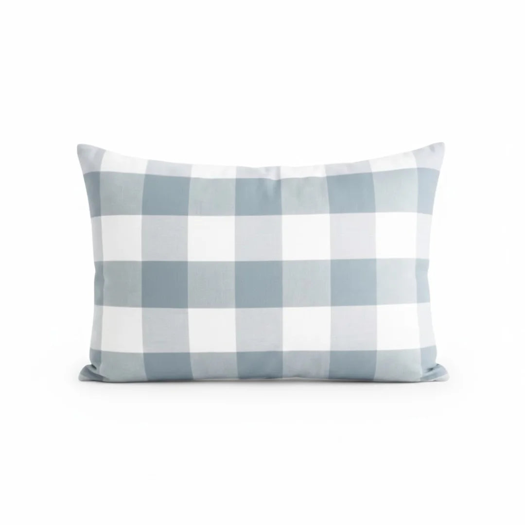 A&L °111 Blue Lumbar Cushion Cover - Decorative Throw for Sofa