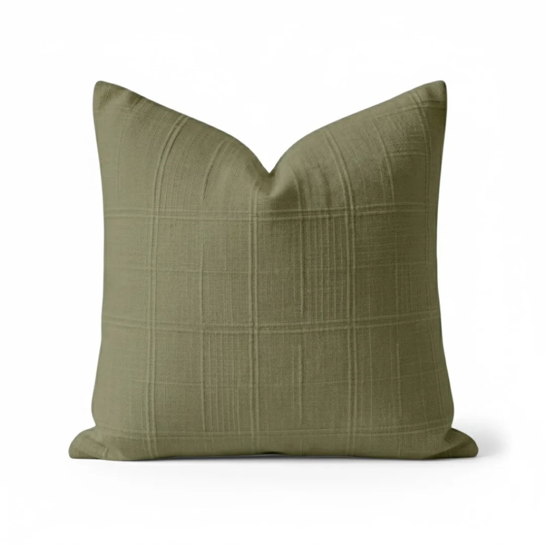A&L °113 Plaid Scatter Cushion Cover - Modern Check for Sofa