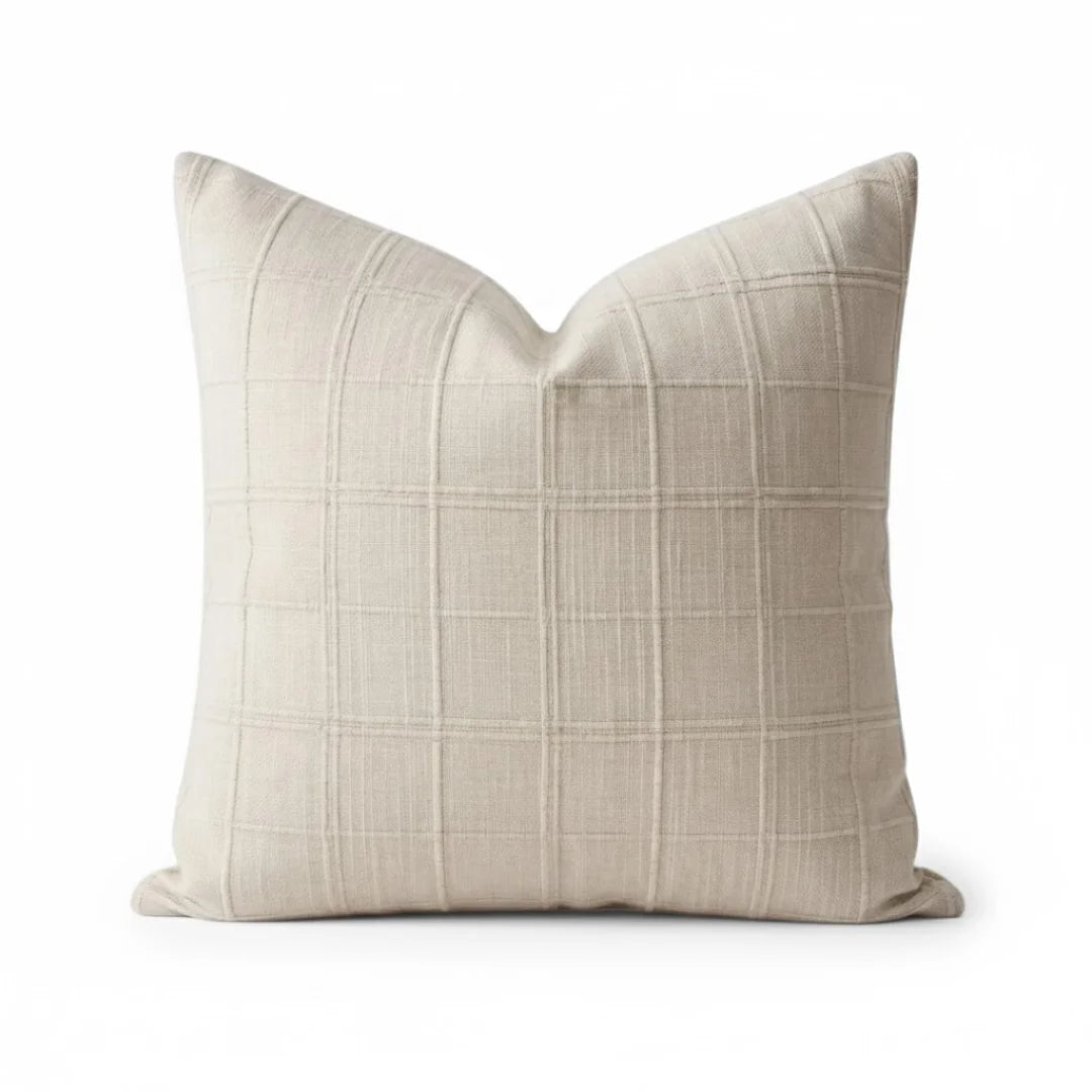 A&L °113 Plaid Scatter Cushion Cover - Modern Check for Sofa