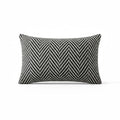 A&L °115 Chevron Lumbar Cushion Cover - Monochrome Sofa Cushion