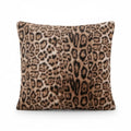 A&L °116 Leopard Print Cushion Cover - Soft Plush Scatter Cushion