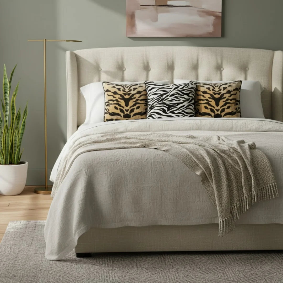 A&L °117 Velvet Cushion Cover - Decorative Scatter Cushion for Sofa