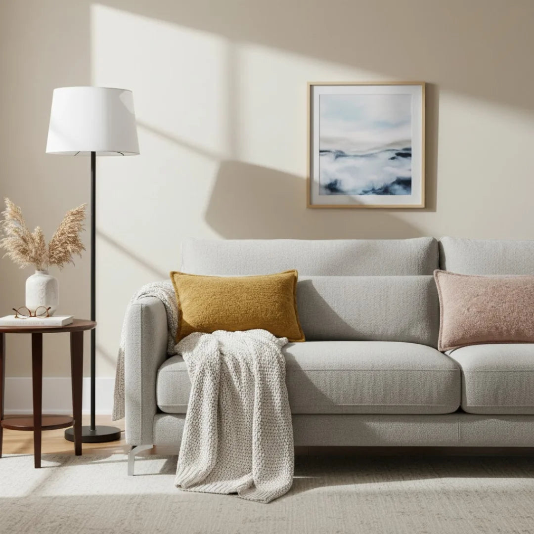 A&L °121 Soft Chenille Cushion Cover - Textured Scatter for Sofa