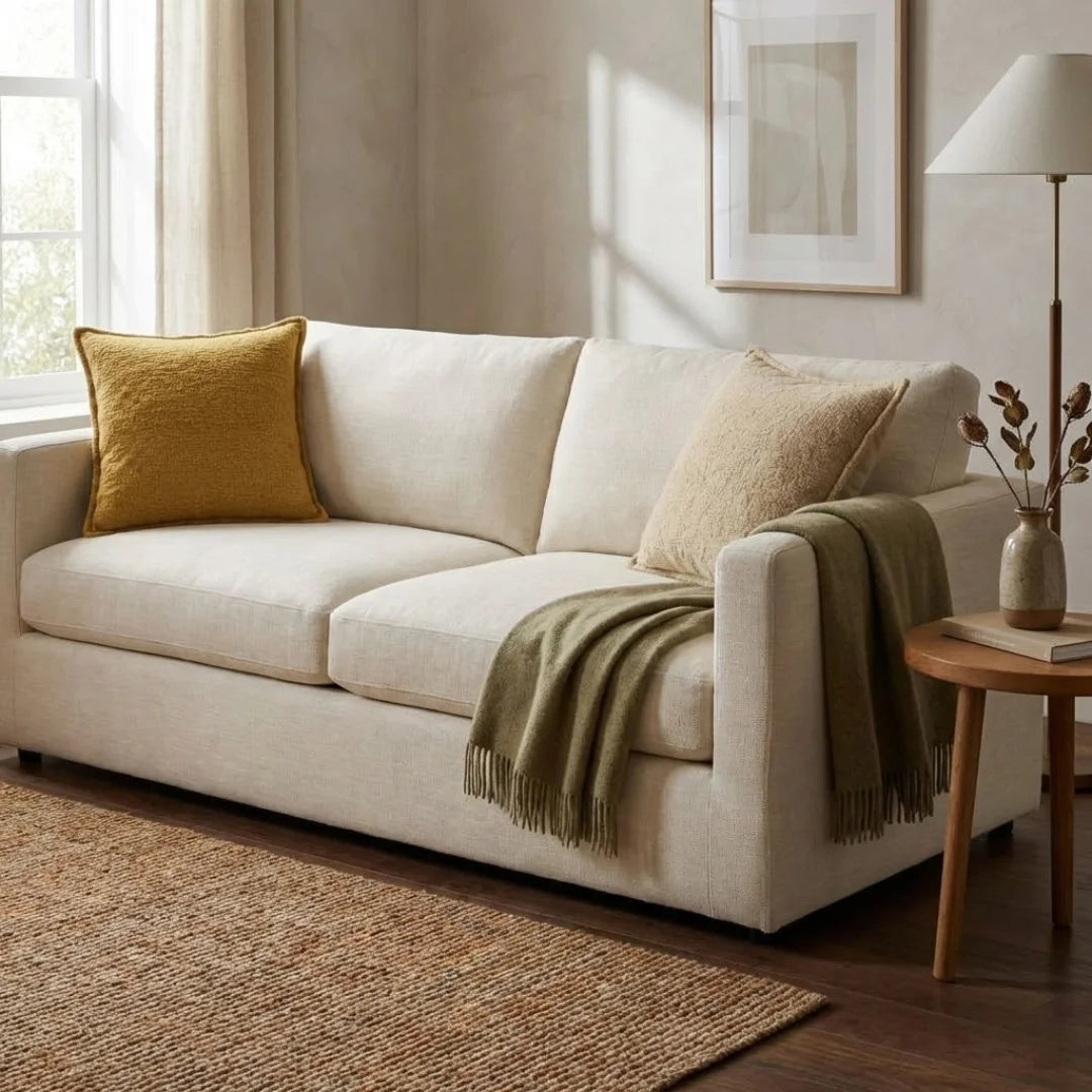 A&L °122 Soft Chenille Cushion Cover – Textured Sofa Scatter Cushion