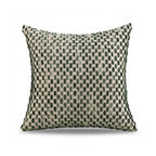A&L °123 Green Chenille cushion cover - Textured Sofa Scatter