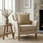 A&L °124 Gold Chenille Cushion Cover - Textured Scatter