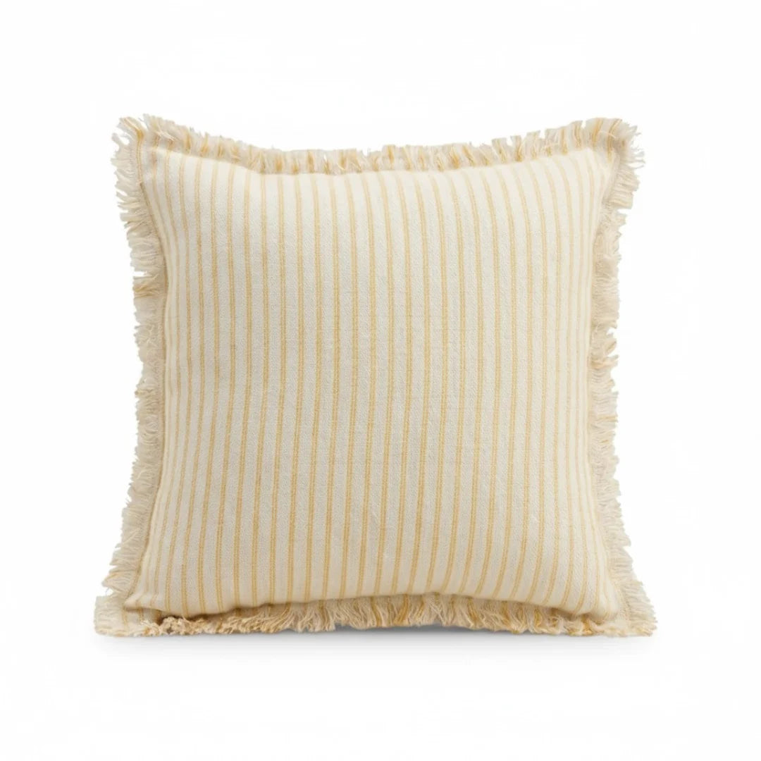 A&L °125 Striped Sofa Cushion Cover - Ruffled Scatter