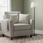 A&L °125 Striped Sofa Cushion Cover - Ruffled Scatter