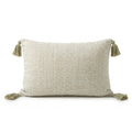 A&L °132 Tasselled Geometric Lumbar cushion cover - Sofa Cushion