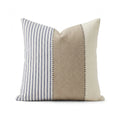 A&L °135 Boho Stripe Cushion Cover - Stitched Sofa Scatter
