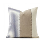 A&L °135 Boho Stripe Cushion Cover - Stitched Sofa Scatter