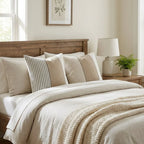 A&L °135 Boho Stripe Cushion Cover - Stitched Sofa Scatter
