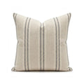 A&L °138 Woven Stripe Cushion Cover - Textured Boho Style
