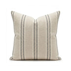 A&L °138 Woven Stripe Cushion Cover - Textured Boho Style