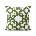 A&L °148 Green Embroidered Cushion Cover - For Sofa Character