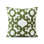 A&L °148 Green Embroidered Cushion Cover - For Sofa Character