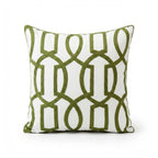 A&L °148 Green Embroidered Cushion Cover - For Sofa Character