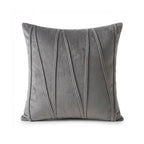 A&L °149 Velvet Cushion Cover - Wavy Pleated Design for Sofa