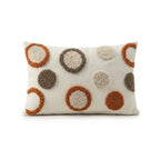 A&L °152 Tufted Polka Dot Lumbar Cushion Cover - Boho Sofa Cushion
