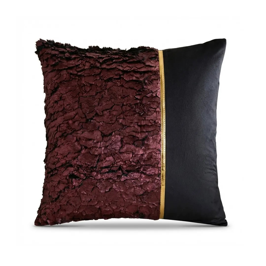 A&L °155 Textured Velvet Cushion Cover – Modern Sofa Scatter Cushion