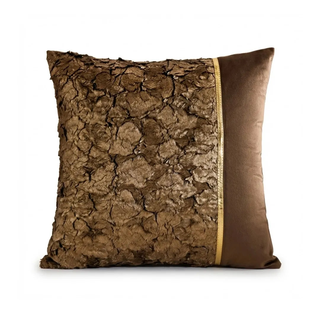 A&L °155 Textured Velvet Cushion Cover – Modern Sofa Scatter Cushion