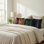A&L °155 Textured Velvet Cushion Cover – Modern Sofa Scatter Cushion