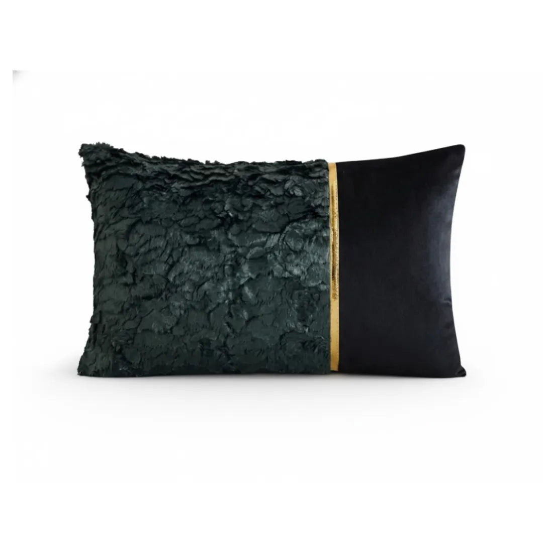 A&L °156 Velvet Lumbar cushion cover - Modern Textured Design