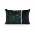 A&L °156 Velvet Lumbar cushion cover - Modern Textured Design