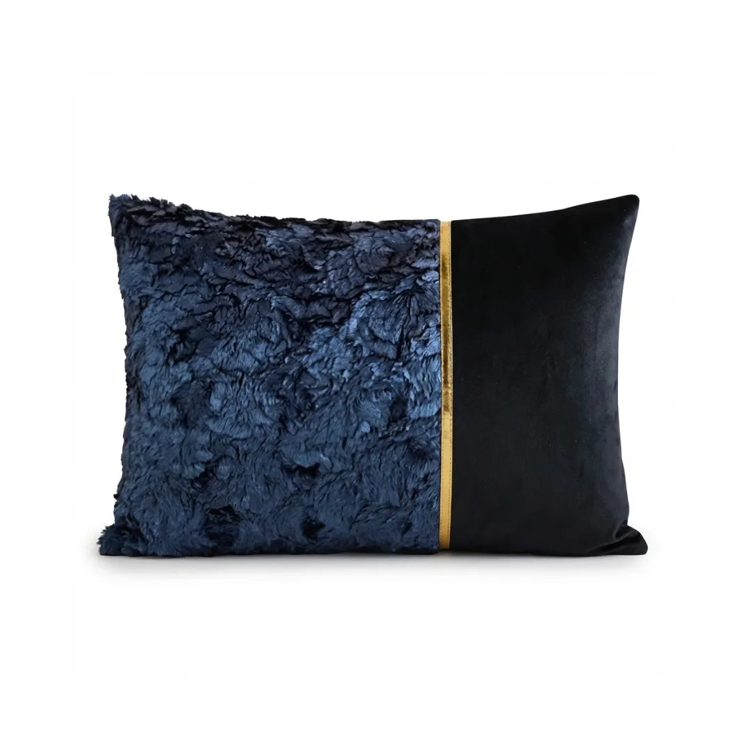 A&L °156 Velvet Lumbar cushion cover - Modern Textured Design