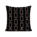 A&L °158 Velvet Cushion Cover - Geometric Link Pattern Sofa Cushion