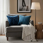 A&L °161 Geometric Velvet cushion cover - Decorative Sofa Cushion
