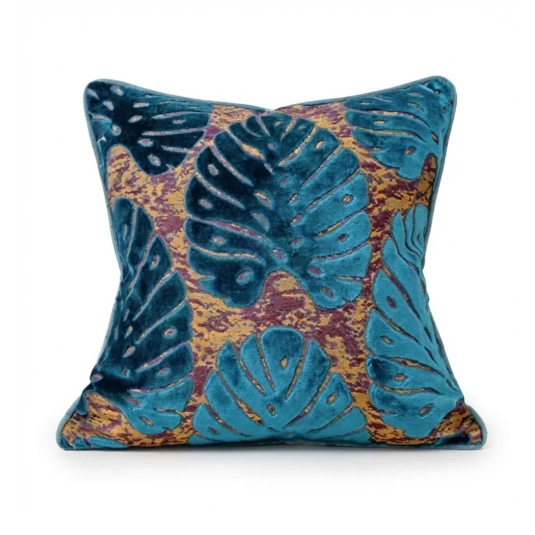 A&L °162 Blue Velvet cushion cover - Modern Soft Sofa Cushion
