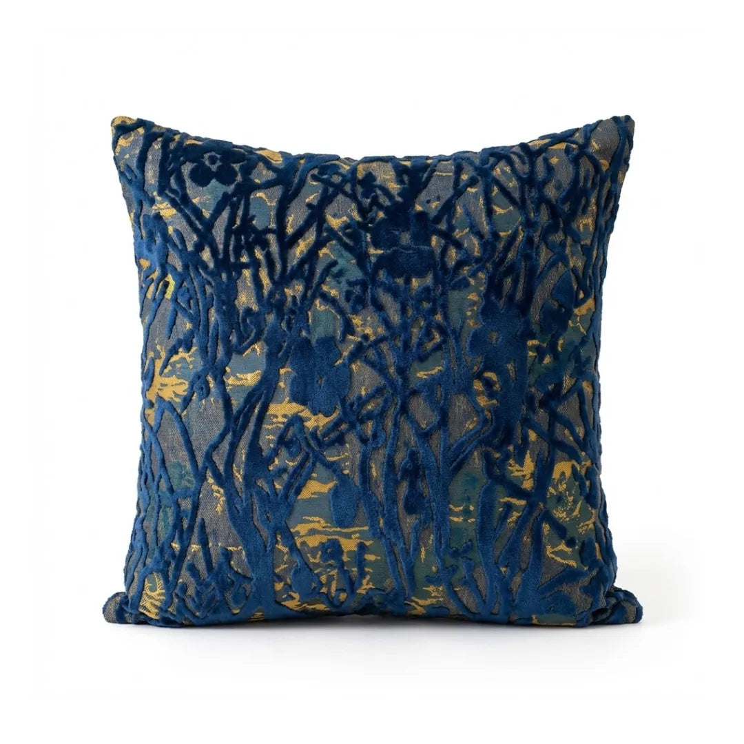 A&L °168 Velvet Floral cushion cover - Modern Decorative Sofa Cushion