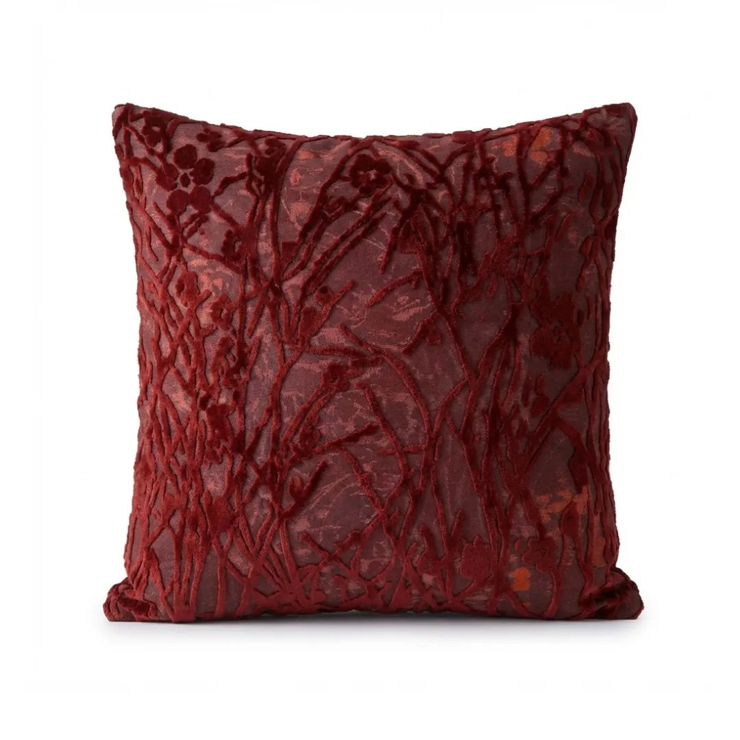 A&L °168 Velvet Floral cushion cover - Modern Decorative Sofa Cushion