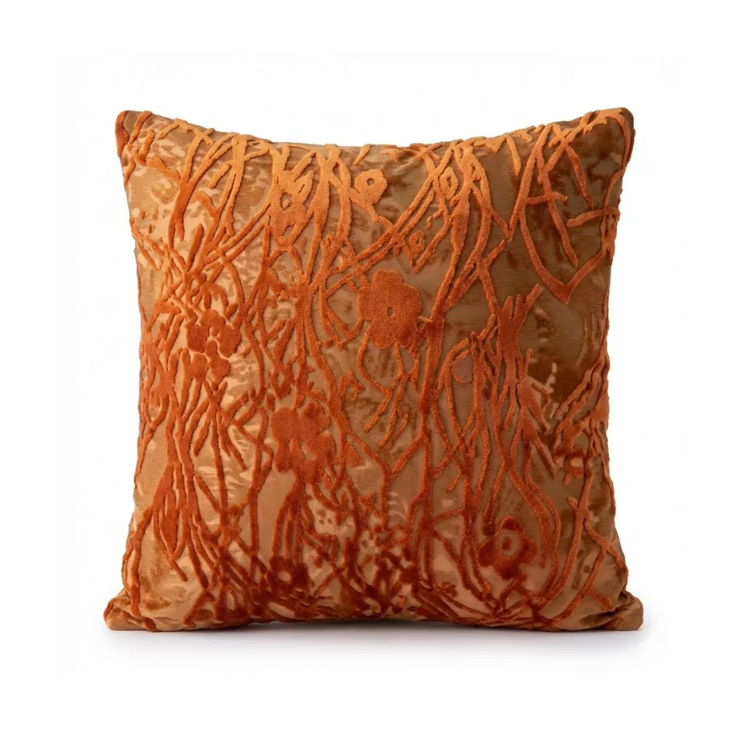 A&L °168 Velvet Floral cushion cover - Modern Decorative Sofa Cushion