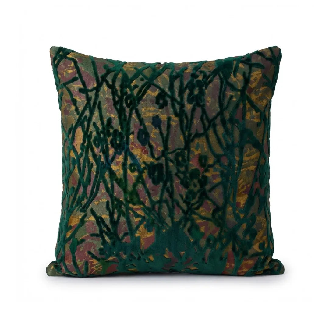 A&L °168 Velvet Floral cushion cover - Modern Decorative Sofa Cushion