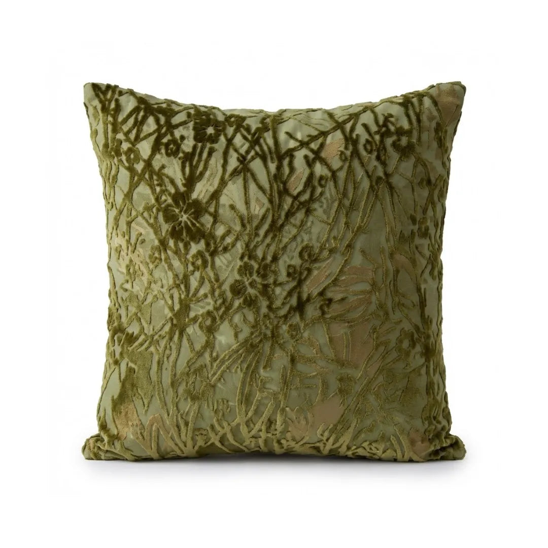 A&L °168 Velvet Floral cushion cover - Modern Decorative Sofa Cushion