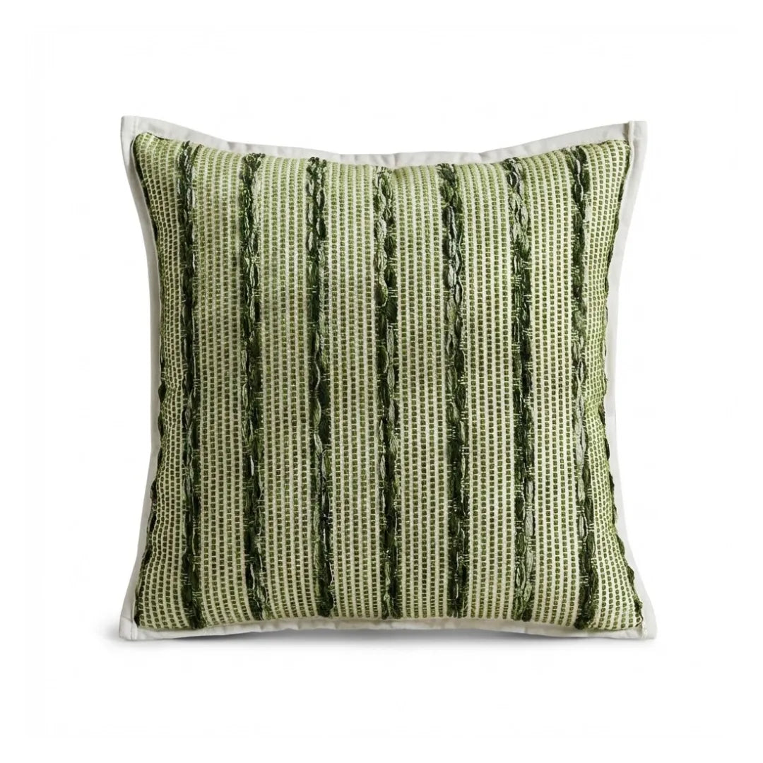 A&L °169 Textured Stripe Cushion Cover - Boho Scatter Sofa Cushion