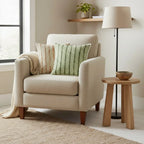 A&L °169 Textured Stripe Cushion Cover - Boho Scatter Sofa Cushion