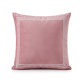A&L °171 Velvet Cushion Cover - Embroidered Border Scatter Cushion