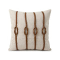 A&L °172 Decorative Cushion Cover - Knotted Stripe Design