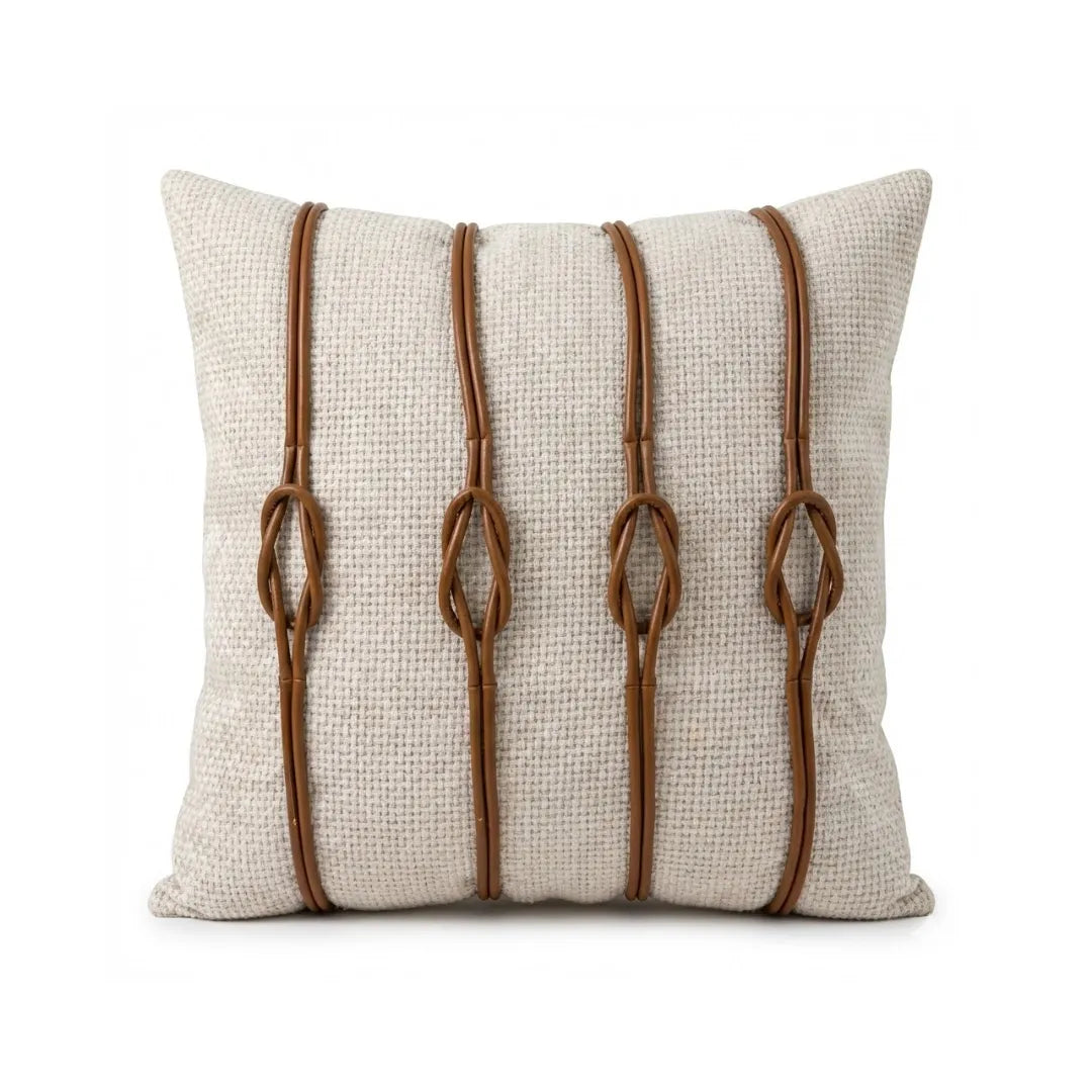 A&L °172 Decorative Cushion Cover - Knotted Stripe Design