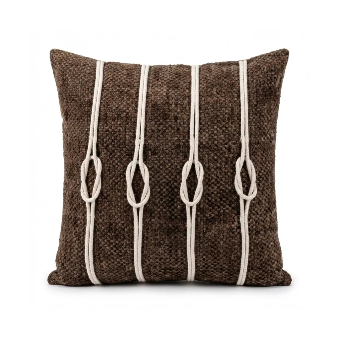 A&L °172 Decorative Cushion Cover - Knotted Stripe Design