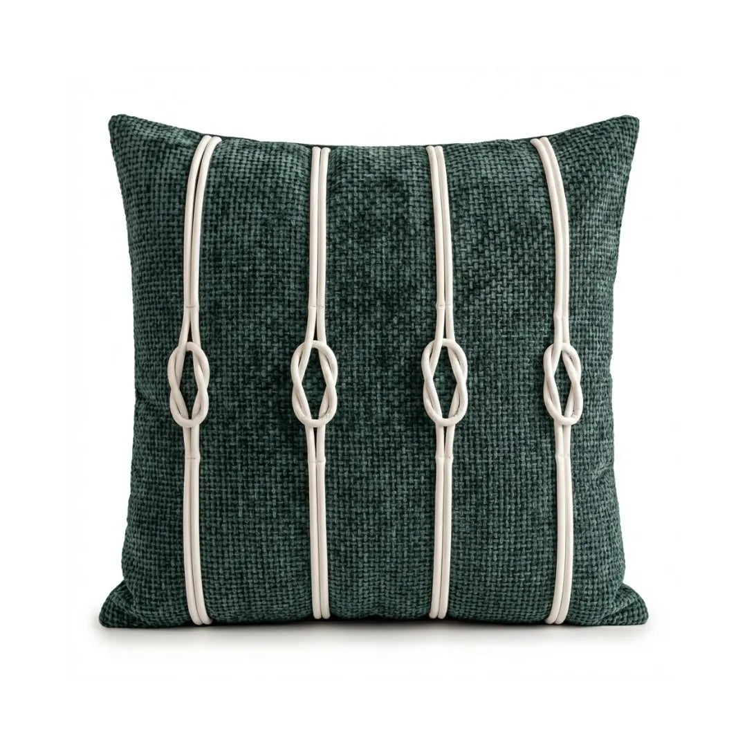 A&L °172 Decorative Cushion Cover - Knotted Stripe Design